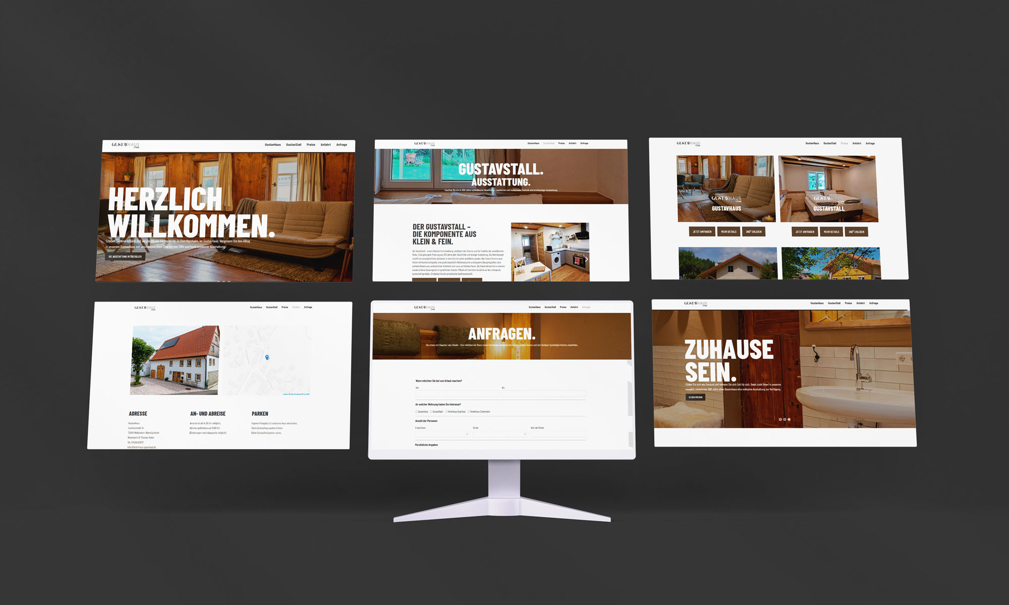 Webseite Screenshot Holweger