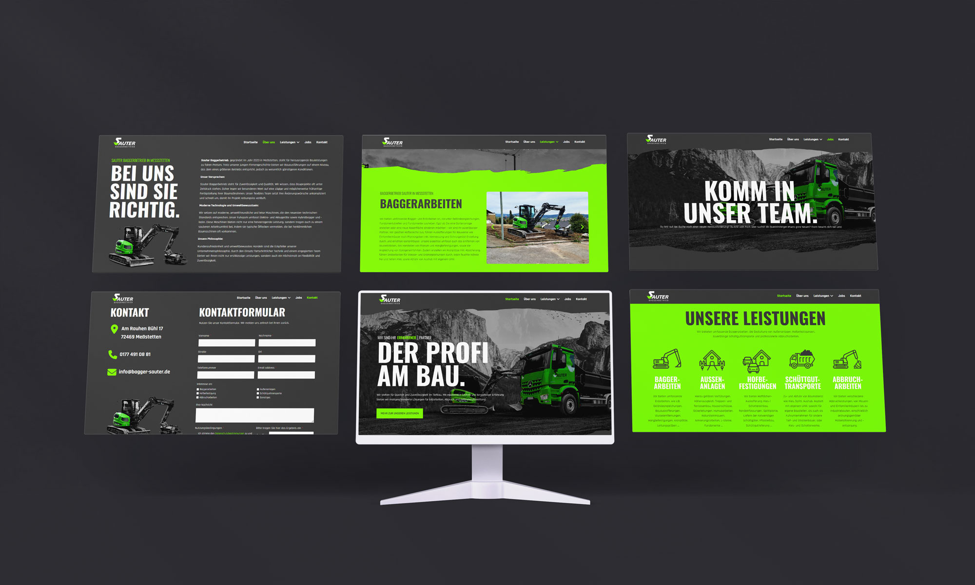 Webseite Screenshot