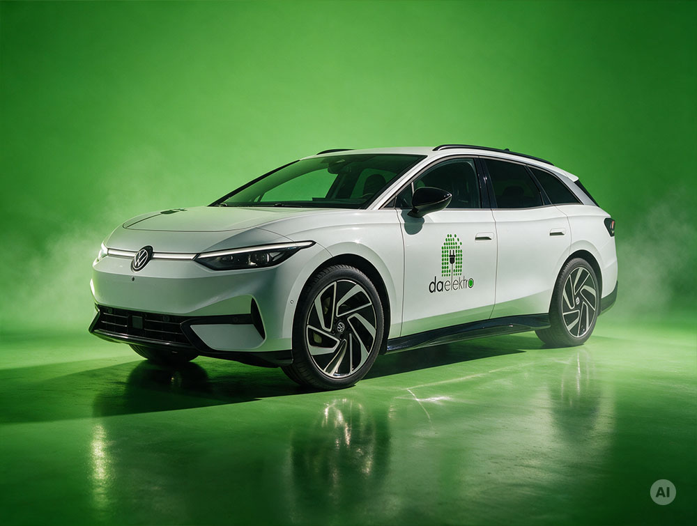 Fahrzeugbeschriftung da-elektro id7