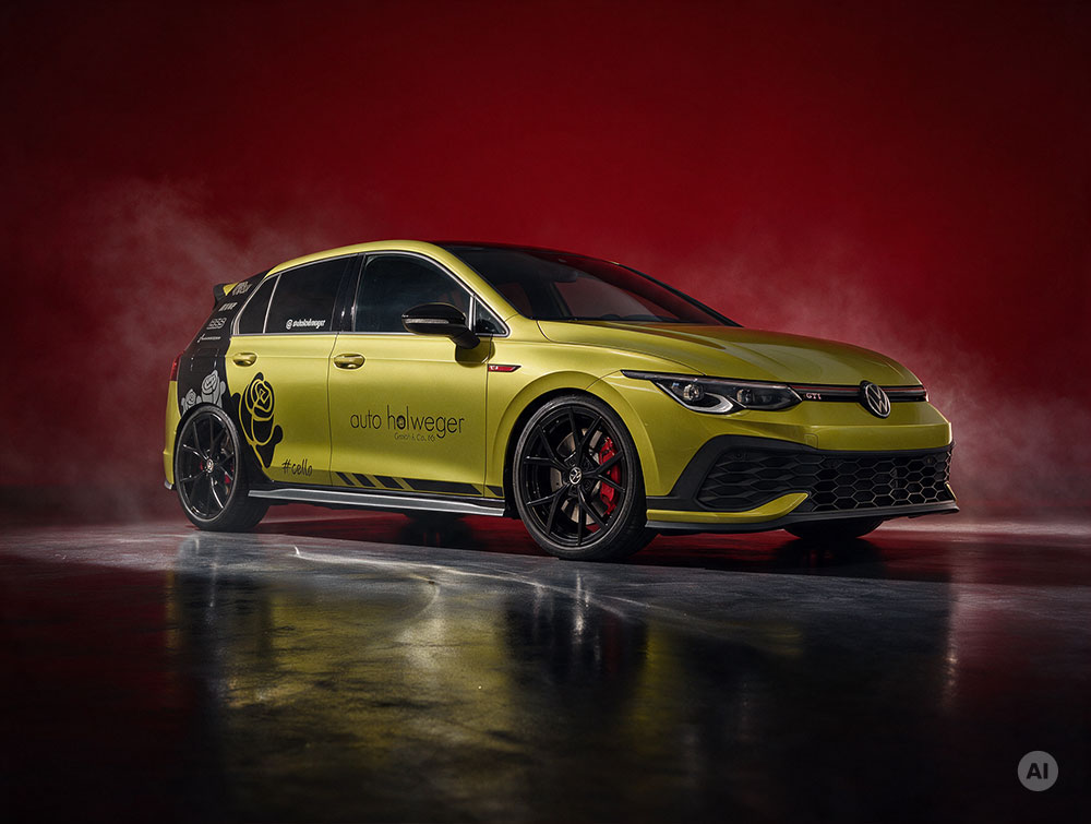 Fahrzeugbeschriftung Holweger GTI