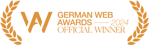 Winner German Web Award 2021