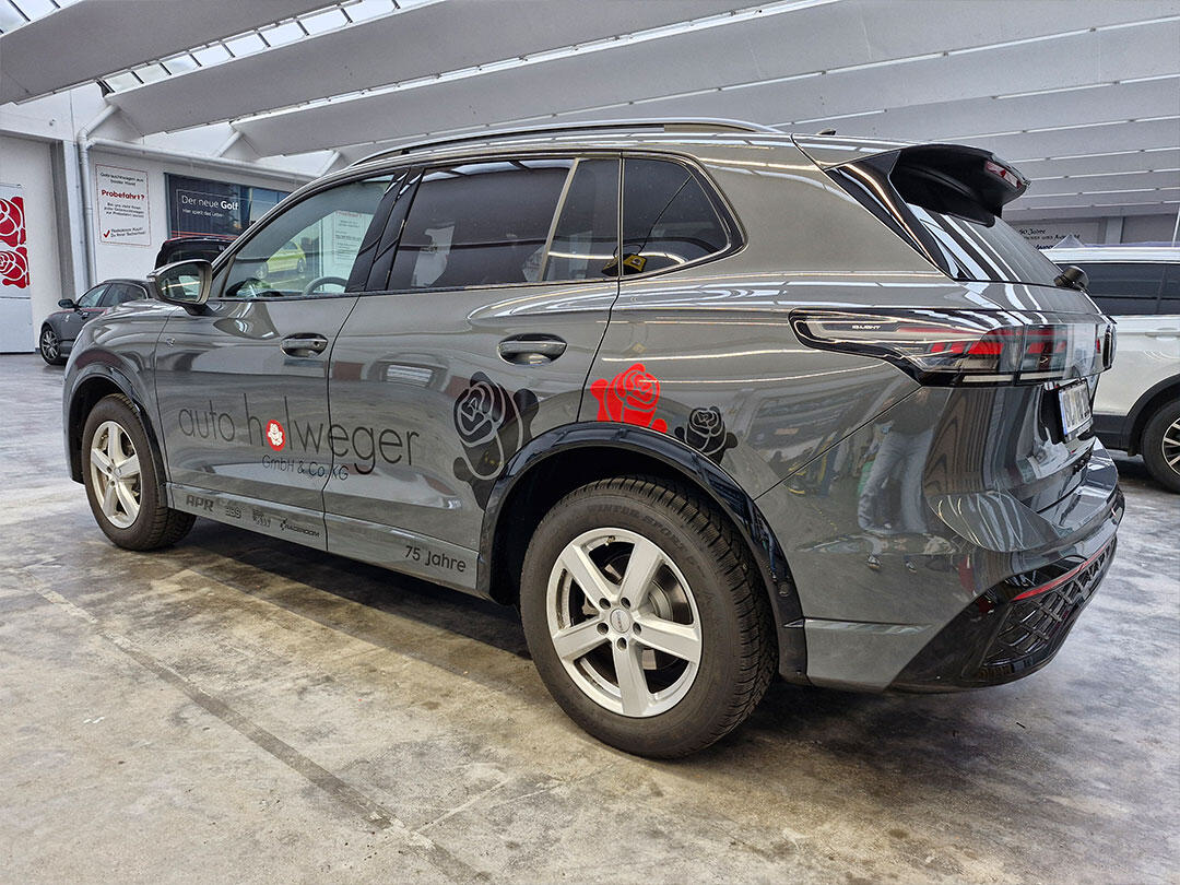 Werbetechnik Beschriftung